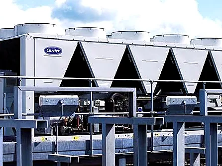 Carrier commercial chiller and HVAC equipment